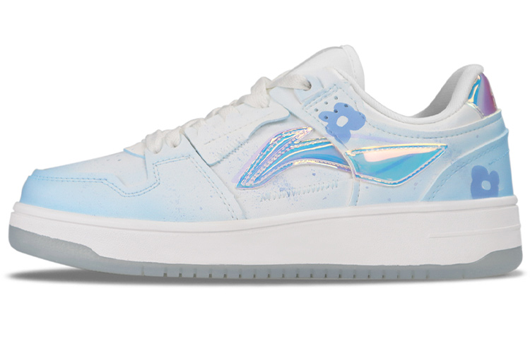 Buy (W) [Kasut Custom] Li-Ning Way of Wade 'Blue Macaron Graffiti' AGCP362-8(TeamTwo-女款喷绘手绘白蓝)