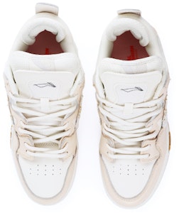 【定制球鞋】 LiNing李寧 惟吾 惟吾PRO 小香風 貼布 簡約 低幫 板鞋 女款 白棕 Shop 【定制球鞋】 LiNing李寧 惟吾 惟吾PRO 小香風 貼布 簡約 低幫 板鞋 女款 白棕