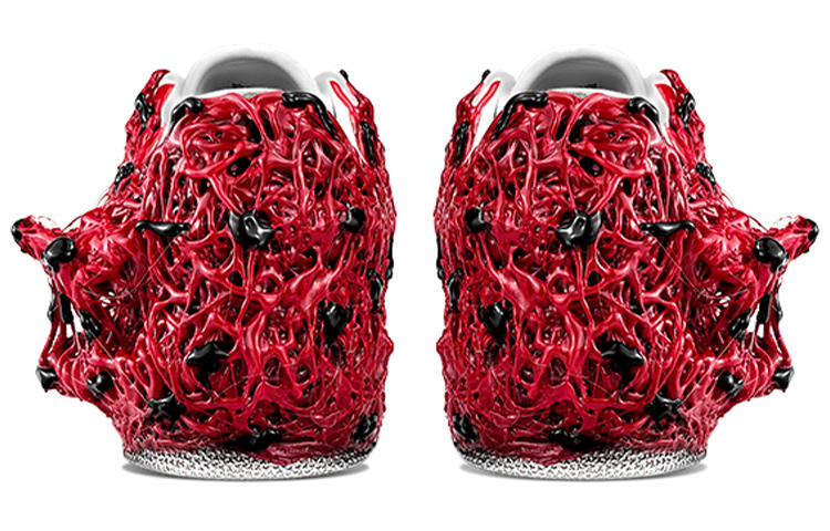 Shop 【訂製球鞋】LiNing李寧 天跡 毒液殺 超級反派 克蘇魯 情侶 限量 低帮 板鞋 女款 黑紅