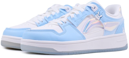 【定制球鞋】LiNing李寧 天跡 低幫 可愛兔子 手繪 板鞋 女款 天藍色 Lookbook 【定制球鞋】LiNing李寧 天跡 低幫 可愛兔子 手繪 板鞋 女款 天藍色