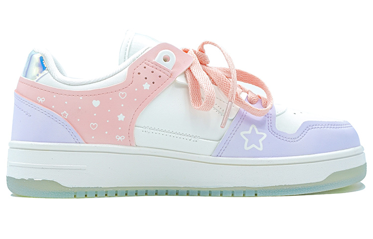 Order (W) [Kasut Custom] Li-Ning Way of Wade 'Cute Custom - Pink Purple' AGCP362-8(Team陆-粉紫爱心蝴蝶结)