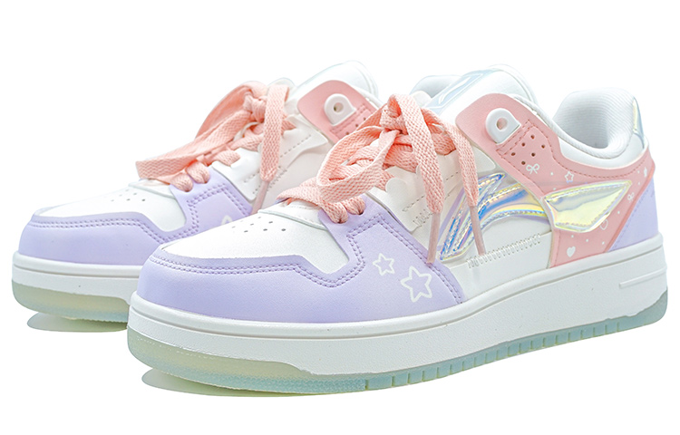 Lookbook (W) [Kasut Custom] Li-Ning Way of Wade 'Cute Custom - Pink Purple' AGCP362-8(Team陆-粉紫爱心蝴蝶结)