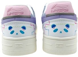 【定制球鞋】 LiNing李寧 天跡 藝術塗鴉 賽博朋克 鐳射 休閒 低幫 板鞋 女款 白紫 Shop 【定制球鞋】 LiNing李寧 天跡 藝術塗鴉 賽博朋克 鐳射 休閒 低幫 板鞋 女款 白紫