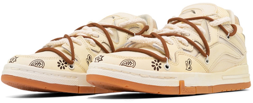 (W) 리닝 웨이드 디컨스트럭티드 캐슈블라썸 (Li-Ning Wade Deconstructed Cashew Blossom) AETR006-1(Teamfour-女款腰果花米黄色) Lookbook (W) 리닝 웨이드 디컨스트럭티드 캐슈블라썸 (Li-Ning Wade Deconstructed Cashew Blossom) AETR006-1(Teamfour-女款腰果花米黄色)
