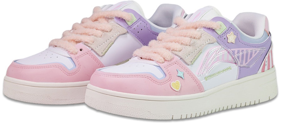 (W) 리닝 웨이드 '드리미 마카롱' 커스텀 슈즈 AGCP362-12(TeamF-女款马卡龙白粉紫) Lookbook (W) 리닝 웨이드 '드리미 마카롱' 커스텀 슈즈 AGCP362-12(TeamF-女款马卡龙白粉紫)