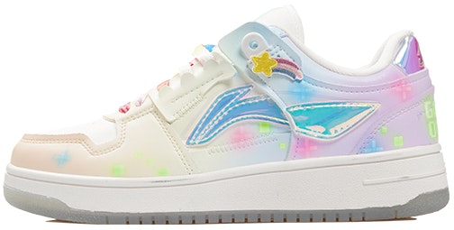 custom-shoes-women-li-ning-way-of-wade-embroidered-little-stars-pixel-laser-macaron-gradient-orange-purple-low-top