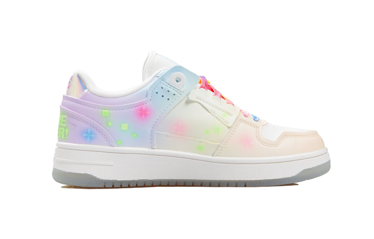 Order (W) [Sepatu Kustom] Li-Ning Way of Wade 'Bordir Bintang Kecil Gradient Jingga Ungu' AGCP362-8(Team-P女款渐变橙紫色)