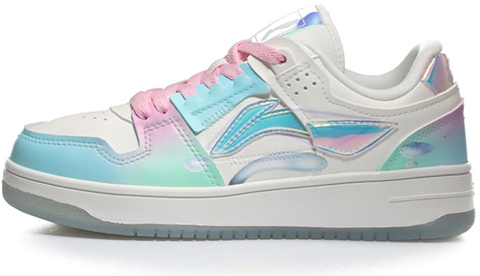 【訂製球鞋】LiNing李寧 天跡 漸變雲朵 酸性金屬 未來科技感 情人節禮物 休閒 低幫 板鞋 女款 鐳射粉 Buy 【訂製球鞋】LiNing李寧 天跡 漸變雲朵 酸性金屬 未來科技感 情人節禮物 休閒 低幫 板鞋 女款 鐳射粉