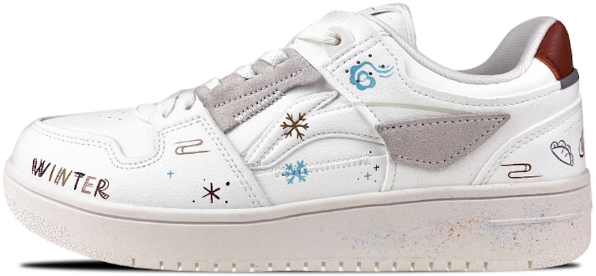 【定制球鞋】LiNing李寧 天跡 是在玩鞋 藝術塗鴉 冬季 彩色 可愛 童趣 潑墨 情侶 低幫 板鞋 女款 白紅 Buy 【定制球鞋】LiNing李寧 天跡 是在玩鞋 藝術塗鴉 冬季 彩色 可愛 童趣 潑墨 情侶 低幫 板鞋 女款 白紅