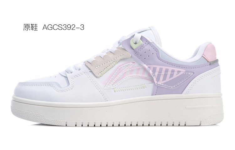 Details for (W) 李寧 WoW グラフィティスマイリー (Ríníngu WoW Gurafiti Sumairī) AGCP362-12(TeamJ-女款手绘涂鸦)