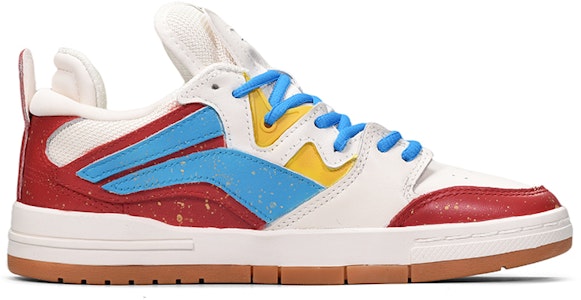 【定制球鞋】 LiNing 李寧 惟吾 家鄉的中國年 灑金 福虎 特殊鞋盒 低幫 板鞋 女款 紅金藍 Order 【定制球鞋】 LiNing 李寧 惟吾 家鄉的中國年 灑金 福虎 特殊鞋盒 低幫 板鞋 女款 紅金藍