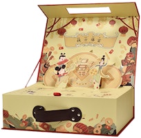 (W) 李寧 WoW 故郷CNY 金碧 (Lining WoW 故郷CNY Kinpeki) AETR006-1(TeamE-洒金福虎红金蓝S-BOX) Sizing (W) 李寧 WoW 故郷CNY 金碧 (Lining WoW 故郷CNY Kinpeki) AETR006-1(TeamE-洒金福虎红金蓝S-BOX)