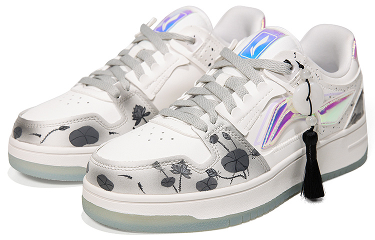 Lookbook (W) [定制鞋] 李宁 韦德之道 '水墨山水' AGCP362-8(Team15-女款中国风手绘黑白灰)