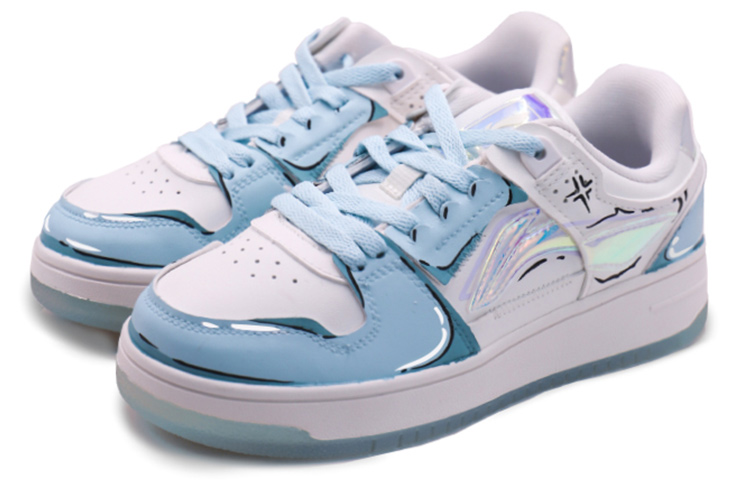 Lookbook (W) 【定制鞋款】李宁 韦德之道 '激光蓝' AGCP362-8(Team-S李宁二次元蓝白)