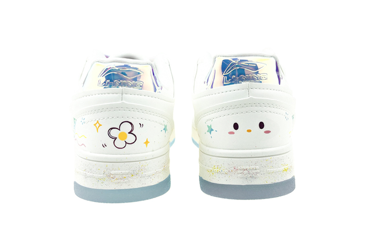 Shop (W) Zapatillas Li-Ning Way of Wade 'Arte Graffiti Colorido y Divertido' AGCP362-8(Team叁-女款涂鸦美乐蒂手绘粉白)