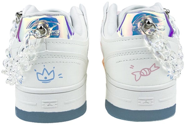 (W) 리닝 웨이드 '레이저 체인 그라데이션 블루' 커스텀 슈즈 AGCP362-8(Team叁-女款镭射链条) Purchase (W) 리닝 웨이드 '레이저 체인 그라데이션 블루' 커스텀 슈즈 AGCP362-8(Team叁-女款镭射链条)