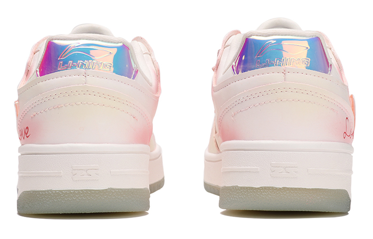 Purchase 【定制球鞋】 LiNing李寧 天跡 love 漸變粉 可愛風 甜美 低幫 板鞋 女款 粉色