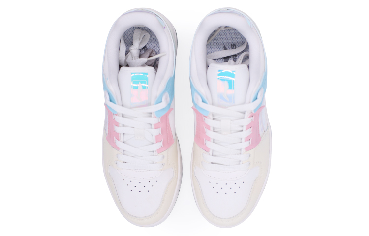 Shop (W) [Sepatu Custom] Li-Ning Way of Wade 'Macaron Kitten - Khaki Warna Blok' AGCP362-8(Team拾捌-女款马卡龙小猫)