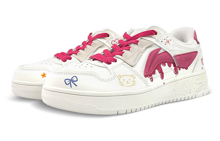 Lookbook (W) Li-Ning Way of Wade "Garabato Pasional - Rosa" AGCS392-5(Team76-女款情侣涂鸦)
