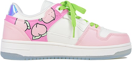 【定製球鞋】 LiNing李寧 天跡 玖製 粉嫩桃桃定製 “Peach Pink“ 可愛風印花 幻彩LOGO 低幫 板鞋 女款 桃粉 Order 【定製球鞋】 LiNing李寧 天跡 玖製 粉嫩桃桃定製 “Peach Pink“ 可愛風印花 幻彩LOGO 低幫 板鞋 女款 桃粉