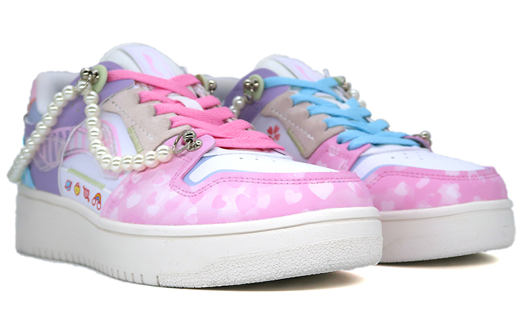 Lookbook (W) 李寧 WoW「真珠染」ピンク/ブルー (Rīningu WoW 「Shinjuzome」Pinku/Burū) AGCP362-12(Team-肆女款喷绘粉色爱心珍珠)