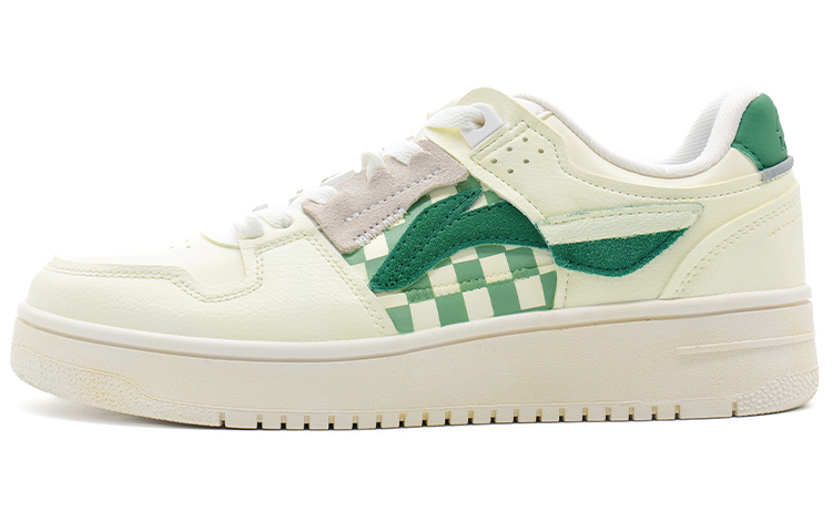 Buy 【定制球鞋】 LiNing李寧 天跡 復古主題 田園回憶 低幫 板鞋 女款 白綠