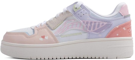 【定制球鞋】 LiNing李寧 天跡 小香風主題 浪漫巴黎 低幫 板鞋 女款 粉紫藍 Buy 【定制球鞋】 LiNing李寧 天跡 小香風主題 浪漫巴黎 低幫 板鞋 女款 粉紫藍