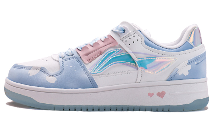 Buy (W) 리닝 웨이드의 길 '사쿠라 레이저 블루' 커스텀 슈즈 AGCP362-8(Team-S李宁雾霾蓝樱花)