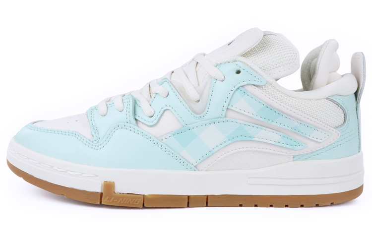 Buy (W) 리닝 웨이드 '타탄 플래드' 커스텀 슈즈 AETR006-1(TeamTen-李宁女款格纹白绿)