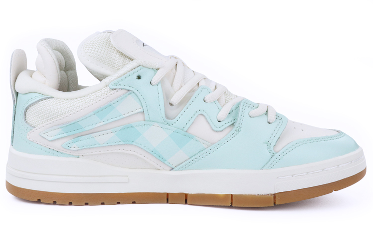 Order (W) 리닝 웨이드 '타탄 플래드' 커스텀 슈즈 AETR006-1(TeamTen-李宁女款格纹白绿)