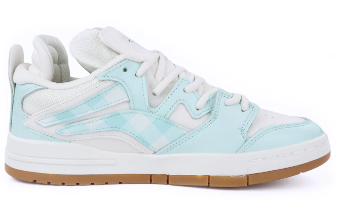 【定制球鞋】李宁 惟吾 PRO 格子 棋盤格 卡通 低筒 板鞋 女款 白綠 Order 【定制球鞋】李宁 惟吾 PRO 格子 棋盤格 卡通 低筒 板鞋 女款 白綠