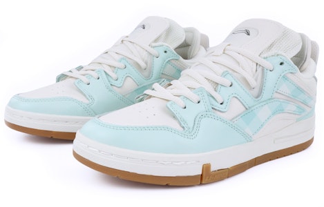 【定制球鞋】李宁 惟吾 PRO 格子 棋盤格 卡通 低筒 板鞋 女款 白綠 Lookbook 【定制球鞋】李宁 惟吾 PRO 格子 棋盤格 卡通 低筒 板鞋 女款 白綠