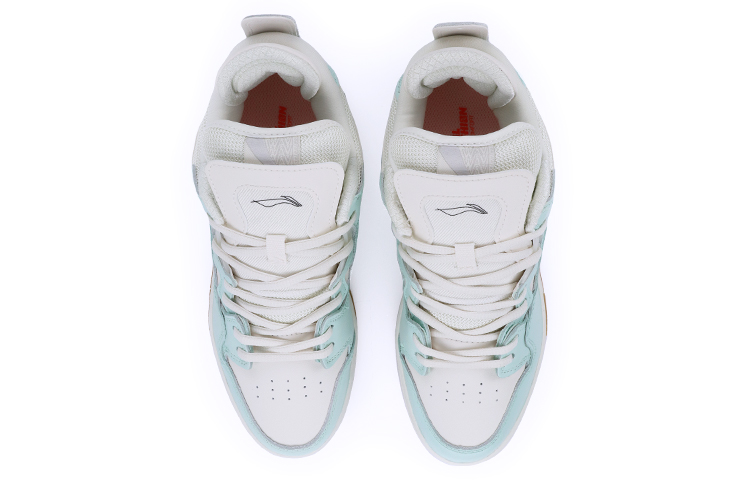 Shop (W) 리닝 웨이드 '타탄 플래드' 커스텀 슈즈 AETR006-1(TeamTen-李宁女款格纹白绿)