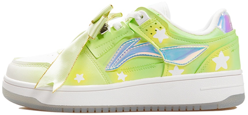 【定製球鞋】LiNing 李寧 天跡 情人節主題 滿天星 板鞋 女款 漸變綠 Buy 【定製球鞋】LiNing 李寧 天跡 情人節主題 滿天星 板鞋 女款 漸變綠