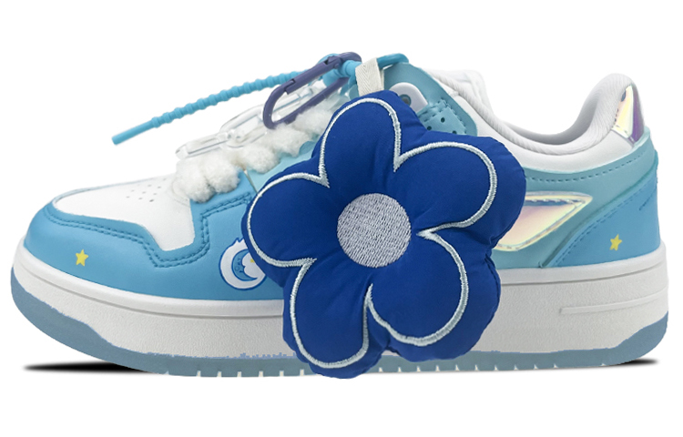 Buy (W) [Kasut Custom] Li-Ning Way of Wade 'Hari Valentine - Blue Moon Floral' AGCP362-8(Team叁-女款彩虹熊蓝)