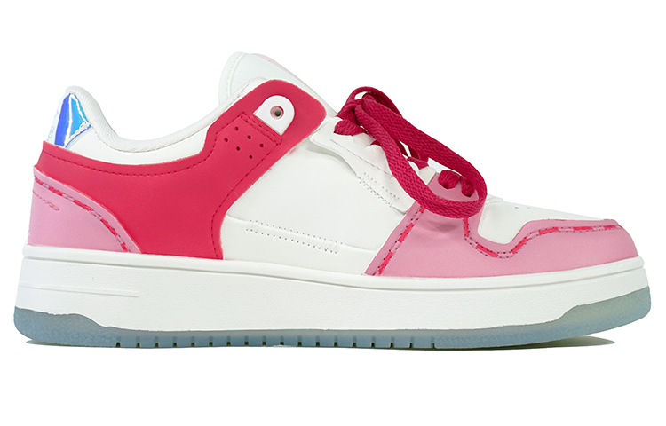 Order 【定制球鞋】LiNing李寧 天跡 情人節限定 玫瑰島嶼 撞色 低幫 板鞋 女款 紅粉