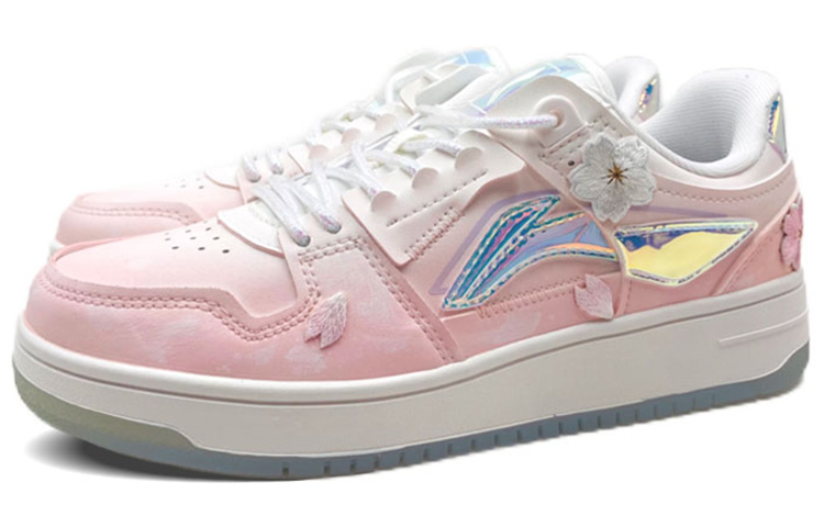 Lookbook (W) [Sepatu Custom] Li-Ning Way of Wade 'Hari Valentine Bunga Sakura' AGCP362-8(TeamS-情人节樱花女款)