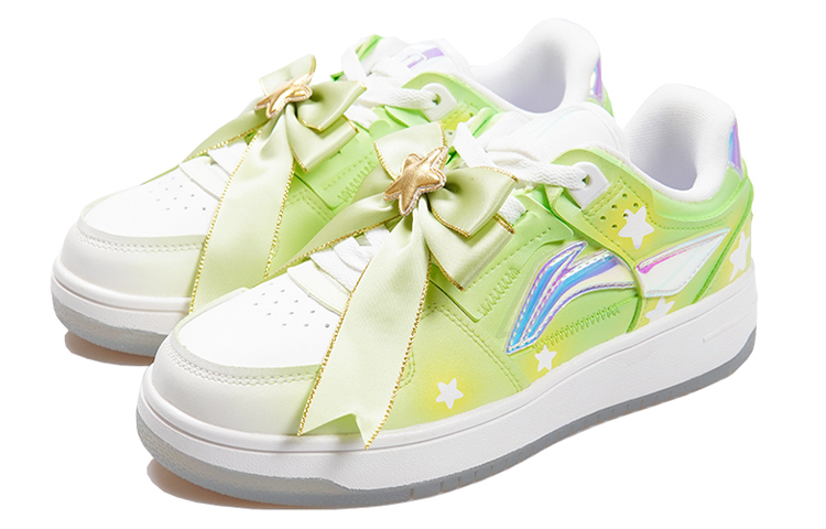 Lookbook (W) Li-Ning Way of Wade "San Valentín" Verde Estrella AGCP362-8(TeamP-女款满天星渐变绿)