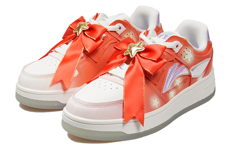 Lookbook (W) [定制鞋] 李宁 韦德之道 "情人节星空" AGCP362-8(TeamP-女款满天星渐变红)