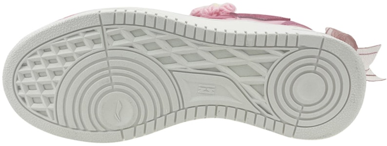 【客製化球鞋】 LiNing李寧 天跡 情人節主題 毛茸球 緞帶 花朵 貼布 可愛 情侶 禮物 低筒 板鞋 女款 白粉 Details for 【客製化球鞋】 LiNing李寧 天跡 情人節主題 毛茸球 緞帶 花朵 貼布 可愛 情侶 禮物 低筒 板鞋 女款 白粉