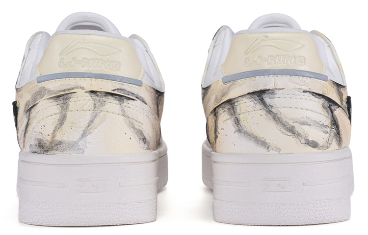 [Custom Shoes] (W) Li-Ning Way of Wade Beige Low Top 'Bohemia Hand-Painted Crackle Tie-Dye' 圖 4