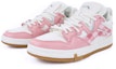 Lookbook (W) 리닝 웨이드 로우 '화이트 레드 핑크' (커스텀 슈즈) AETR006-1(TeamTen-李宁女款格纹白红粉)