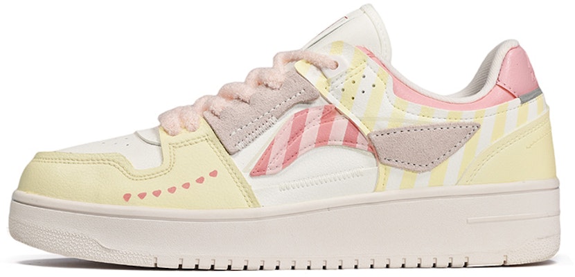 (W) 리닝 웨이드 로우탑 '핑크 러브' 커스텀 슈즈 AGCP362-7(TeamE-女款粉色爱心白粉) Buy (W) 리닝 웨이드 로우탑 '핑크 러브' 커스텀 슈즈 AGCP362-7(TeamE-女款粉色爱心白粉)