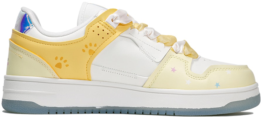 (W) 리닝 웨이드 로우 '옐로우 하트 스마일' (Li-Ning Wade Low 'Yellow Heart Smile') AGCP362-8(TeamThree-女款波点黄白) Order (W) 리닝 웨이드 로우 '옐로우 하트 스마일' (Li-Ning Wade Low 'Yellow Heart Smile') AGCP362-8(TeamThree-女款波点黄白)