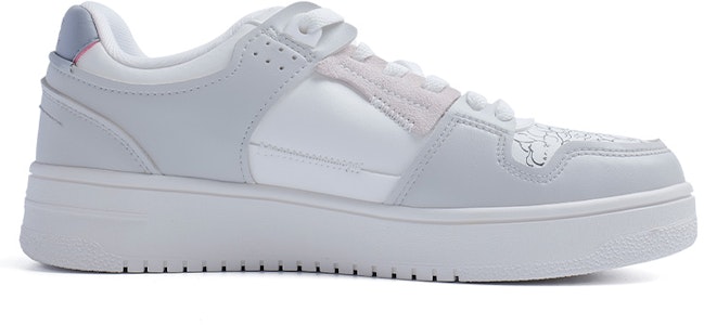 【定制球鞋】LiNing李寧 天跡 小香風主題 山茶花 低幫 板鞋 女款 灰白 Order 【定制球鞋】LiNing李寧 天跡 小香風主題 山茶花 低幫 板鞋 女款 灰白