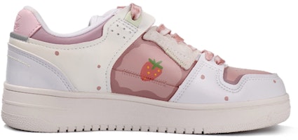 【訂製球鞋】LiNing李寧 天跡 美食主題 草莓大福 低筒 板鞋 女款 粉紫 Order 【訂製球鞋】LiNing李寧 天跡 美食主題 草莓大福 低筒 板鞋 女款 粉紫