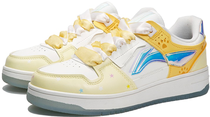 (W) 리닝 웨이드 로우 '옐로우 하트 스마일' (Li-Ning Wade Low 'Yellow Heart Smile') AGCP362-8(TeamThree-女款波点黄白) Lookbook (W) 리닝 웨이드 로우 '옐로우 하트 스마일' (Li-Ning Wade Low 'Yellow Heart Smile') AGCP362-8(TeamThree-女款波点黄白)