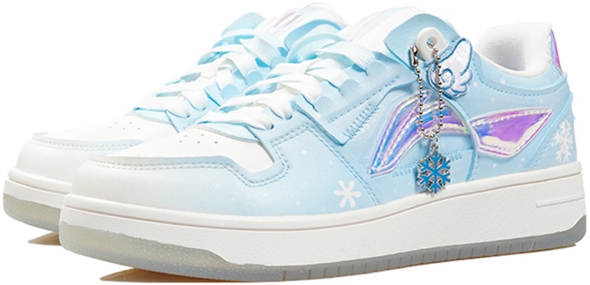 (W) 리닝 웨이드 로우 '프로즌 윙즈' 커스텀 슈즈 AGCP362-8(Team-P女款冰雪奇缘雪花) Lookbook (W) 리닝 웨이드 로우 '프로즌 윙즈' 커스텀 슈즈 AGCP362-8(Team-P女款冰雪奇缘雪花)