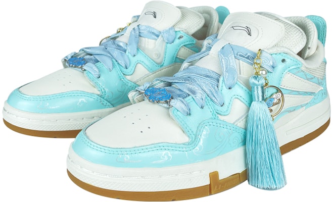 (W) 리닝 웨이드 프로 '새해 비단구름' (커스텀 슈즈) AETR006-1(TeamFour-女款新年白蓝色) Lookbook (W) 리닝 웨이드 프로 '새해 비단구름' (커스텀 슈즈) AETR006-1(TeamFour-女款新年白蓝色)