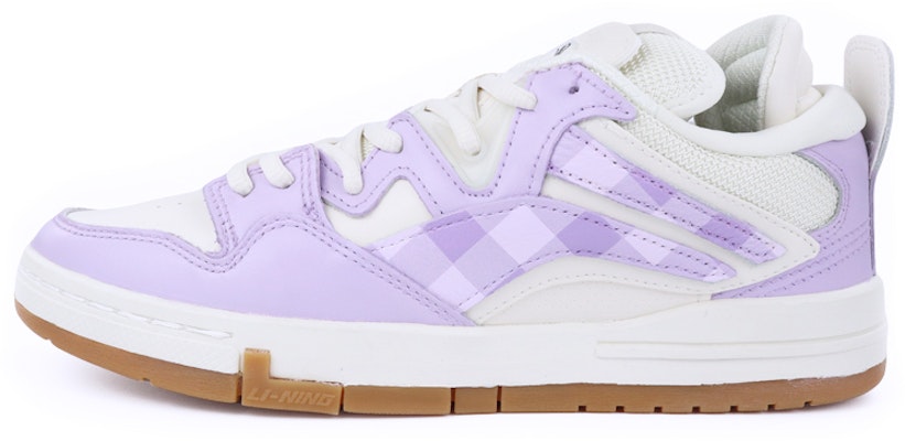 (W) 리닝 웨이드 프로 로우 화이트 퍼플 '체커보드 만화' AETR006-1(TeamTen-李宁女款格纹白紫) Buy (W) 리닝 웨이드 프로 로우 화이트 퍼플 '체커보드 만화' AETR006-1(TeamTen-李宁女款格纹白紫)